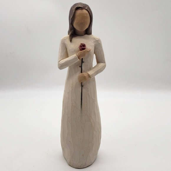 Willow Tree Love 2003 Figurine By Susan Lordi Tall . Measures about 9" T. In exc